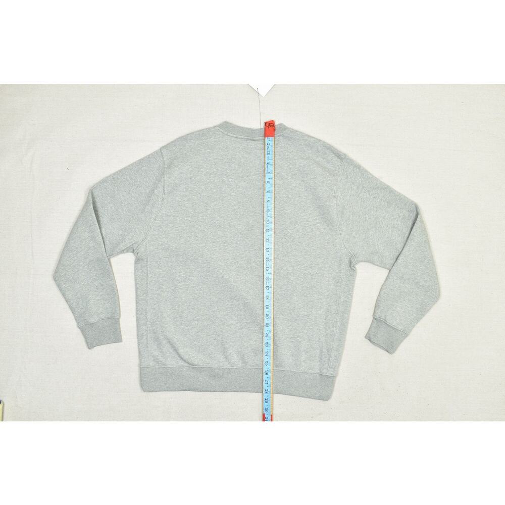 NEW Nike Sportswear Fleece Grey Heather Crewneck Sweatshirt Sz L BV2662-063 Larg - Picture 8 of 8